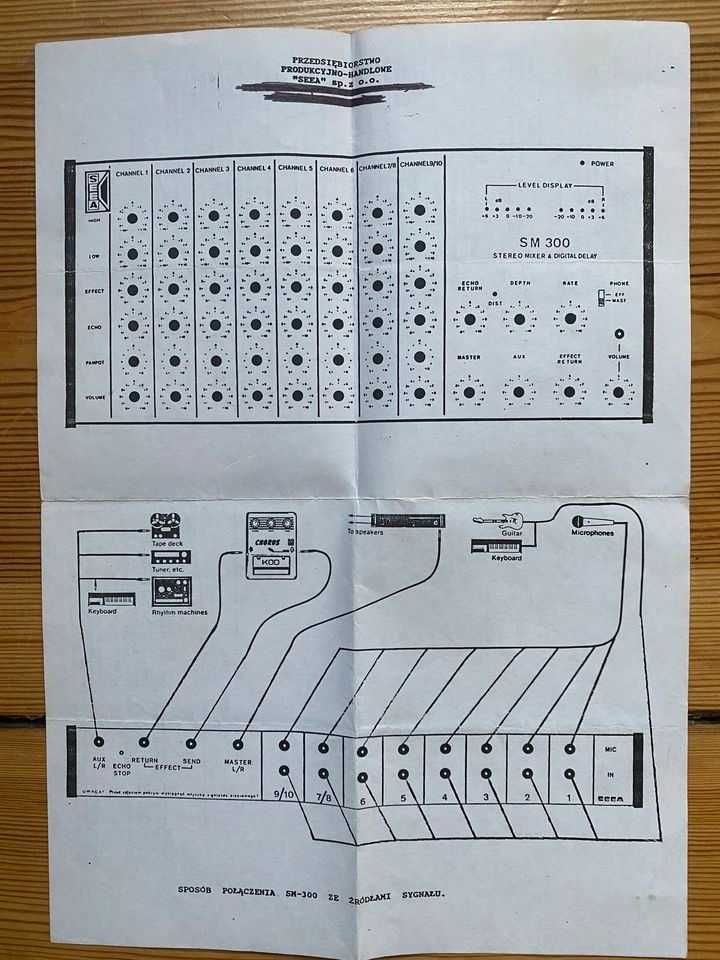 SEEA SM-300 - mixer dla zbieraczy, zajawkowiczów i nie tylko, DELAY