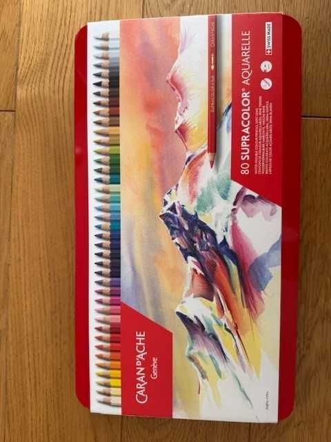 Kredki Akwarelowe Caran d'ache Supracolor 80 sztuk