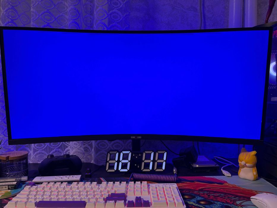 Монітор 34" QUBE Overlord C34UQ144 (Ultra-Wide 2K) 3440×1440