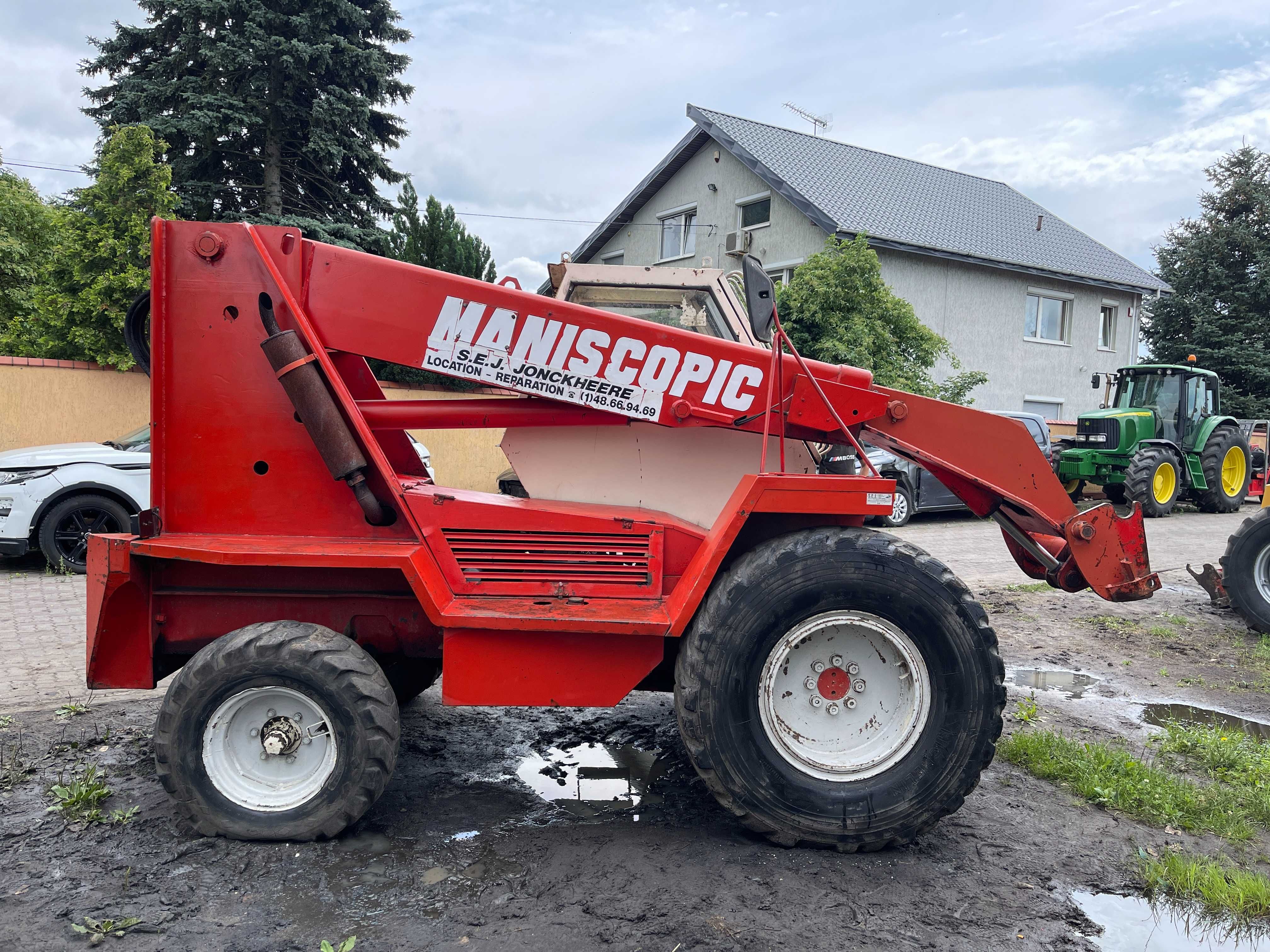 Ładowarka teleskopowa Manitou MT 425 CP Perkins 7 Metrów 2.5 Tony 4x4