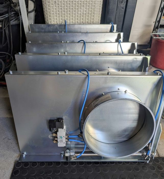 Zasuwa pneumatyczna fi250