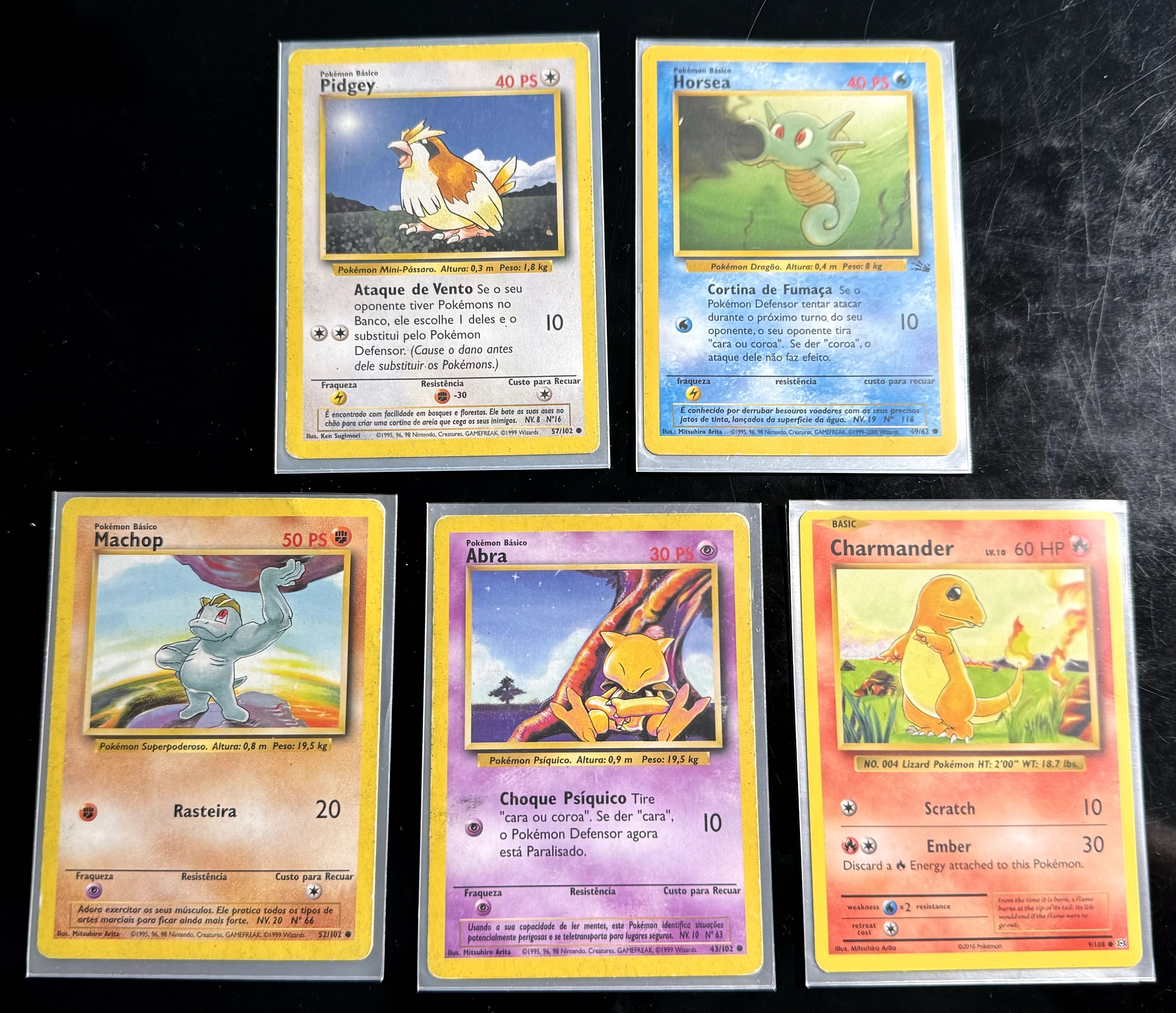 Cartas de Pokemon raras