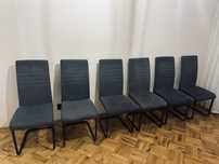 Komplet 6 krzeseł do jadalni