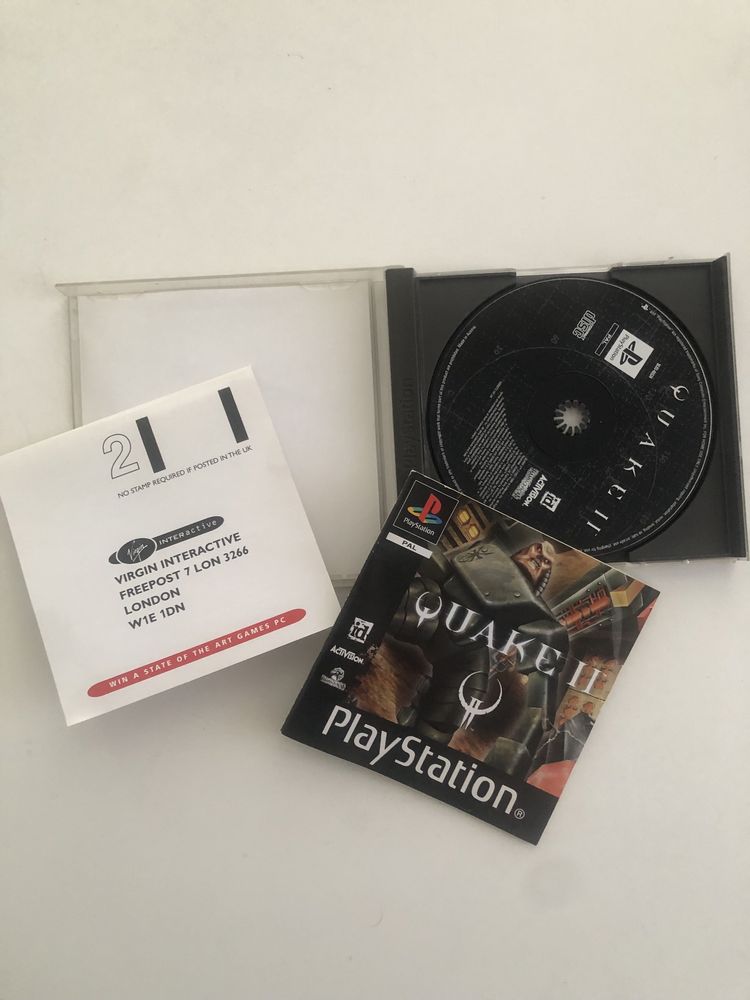 Quake 2 Playstation 1, [PAL], оригінал
