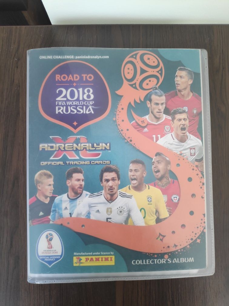 Kompletny Album Road to Russia 2018 Panini Adrenalyn XL