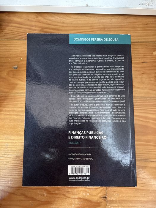 Finanças públicas e direito financeiro