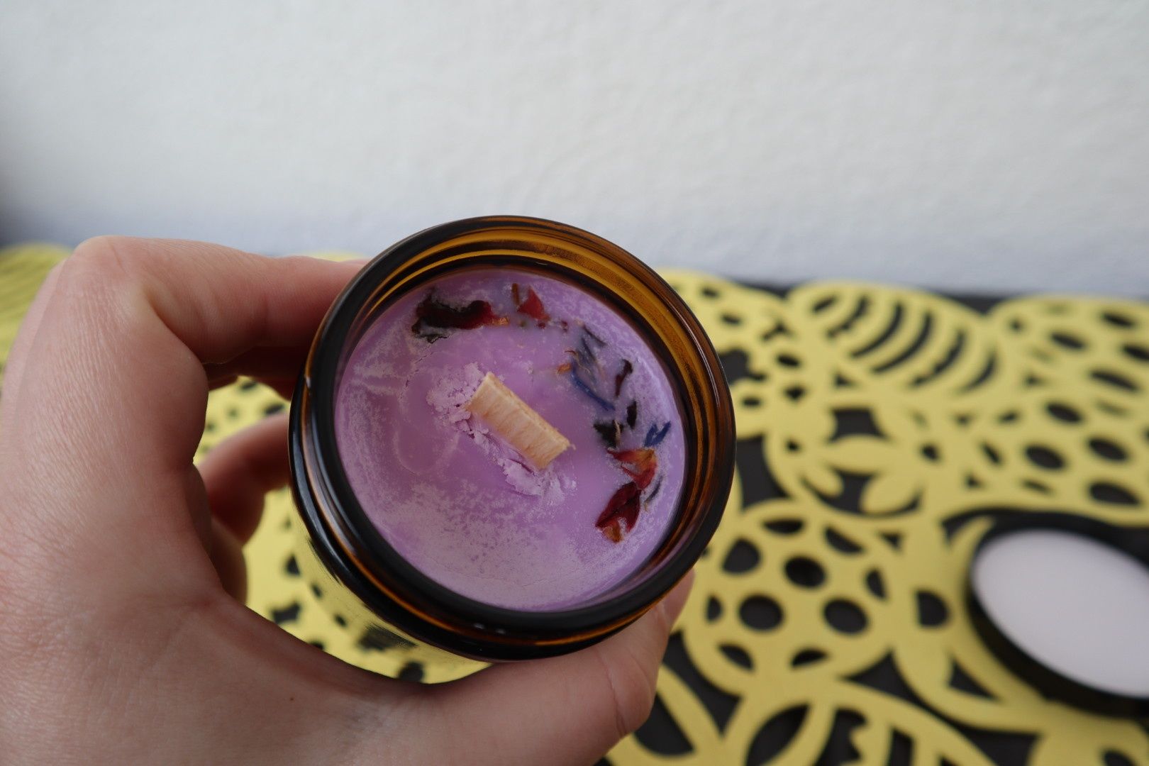 Świeczka słoik handmade