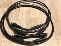 Kompletny kabel antenowy do TV z wtykami 150 cm - 2 sztuki