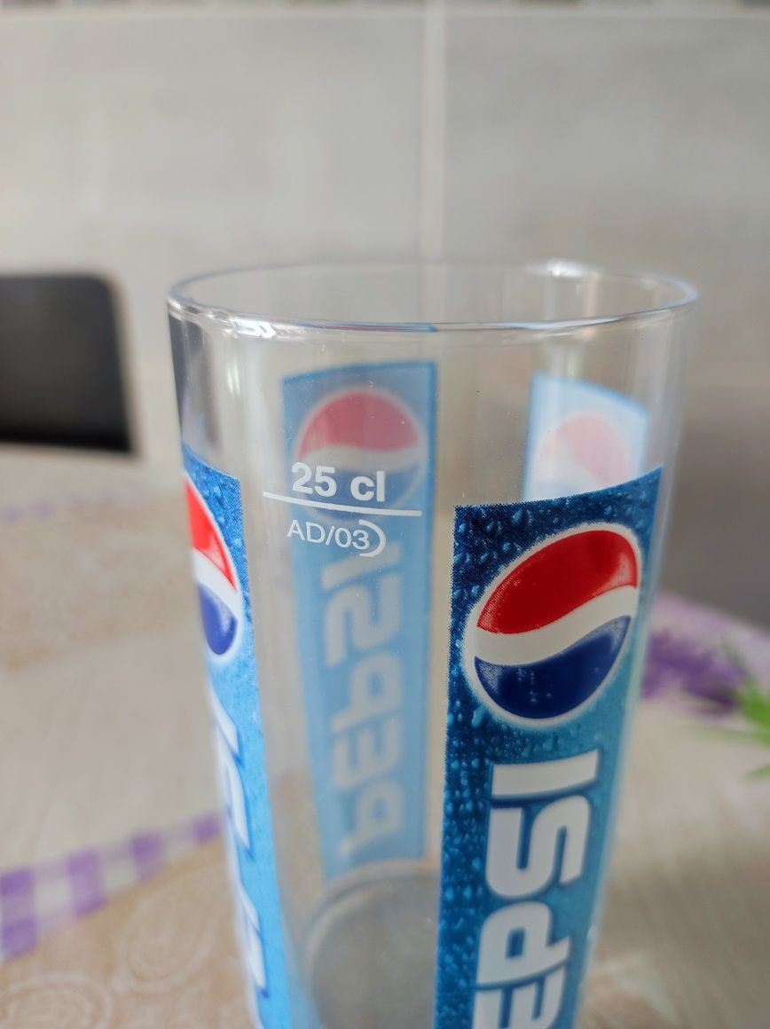 Conjunto 10 copos Pepsi 25cl