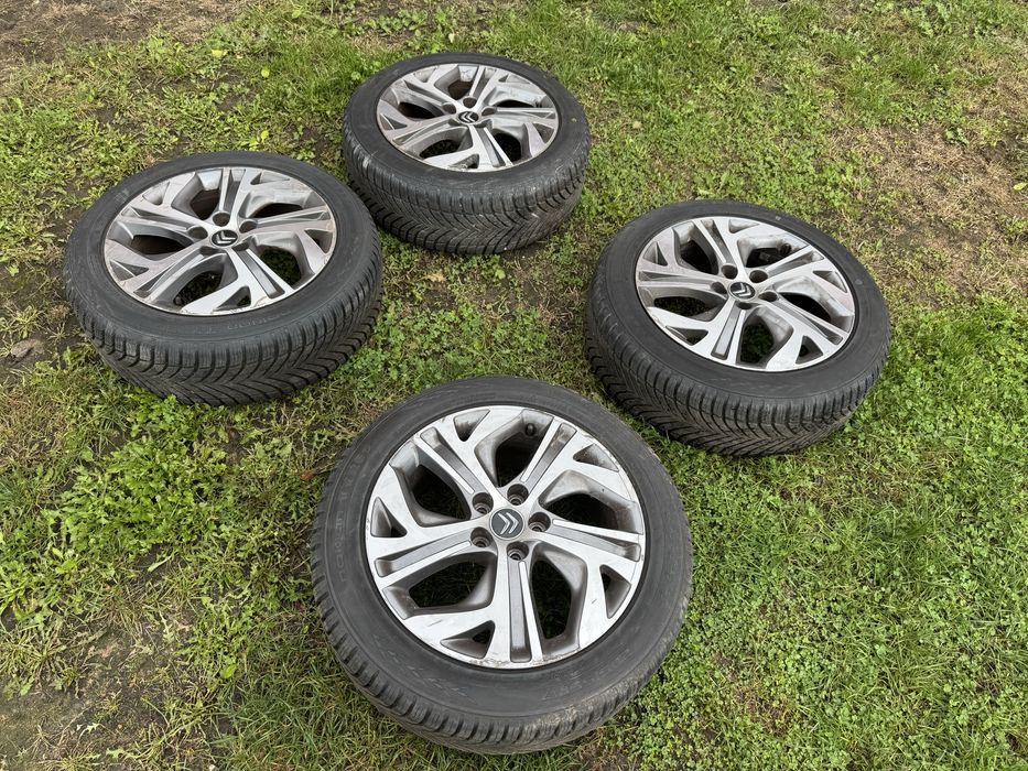 Koła Citroen C4 Picasso 2014 Alufelgi 17 Opony Wielosezon 5x108