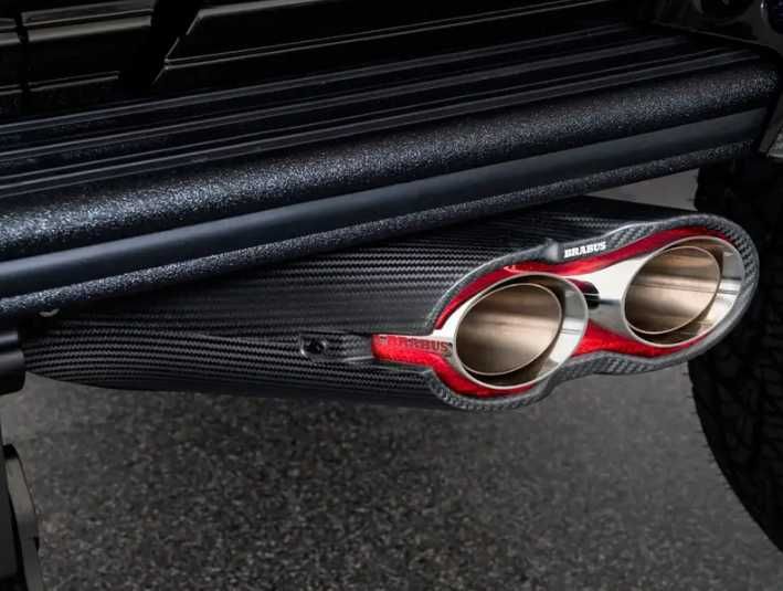 Насадки Brabus Rocket G900 для Mercedes G-Class W463a W464 2018+ с LED