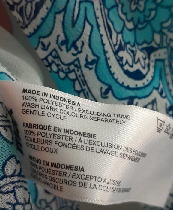 Max niebieska zwiewna bluzka koszula na wiosnę 38 M next h&m c&a