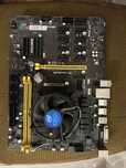 Plyta glowna plus cpu biostar