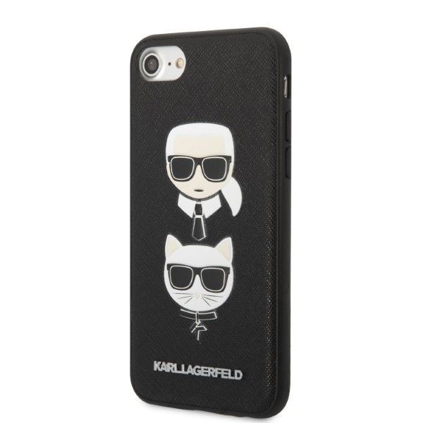 Karl Lagerfeld Etui na iPhone 7/8/SE 2020/2022 Wzór Karl&Choupette