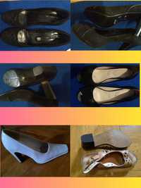 Взуття жіноче (туфлі, босоніжки, черевики).