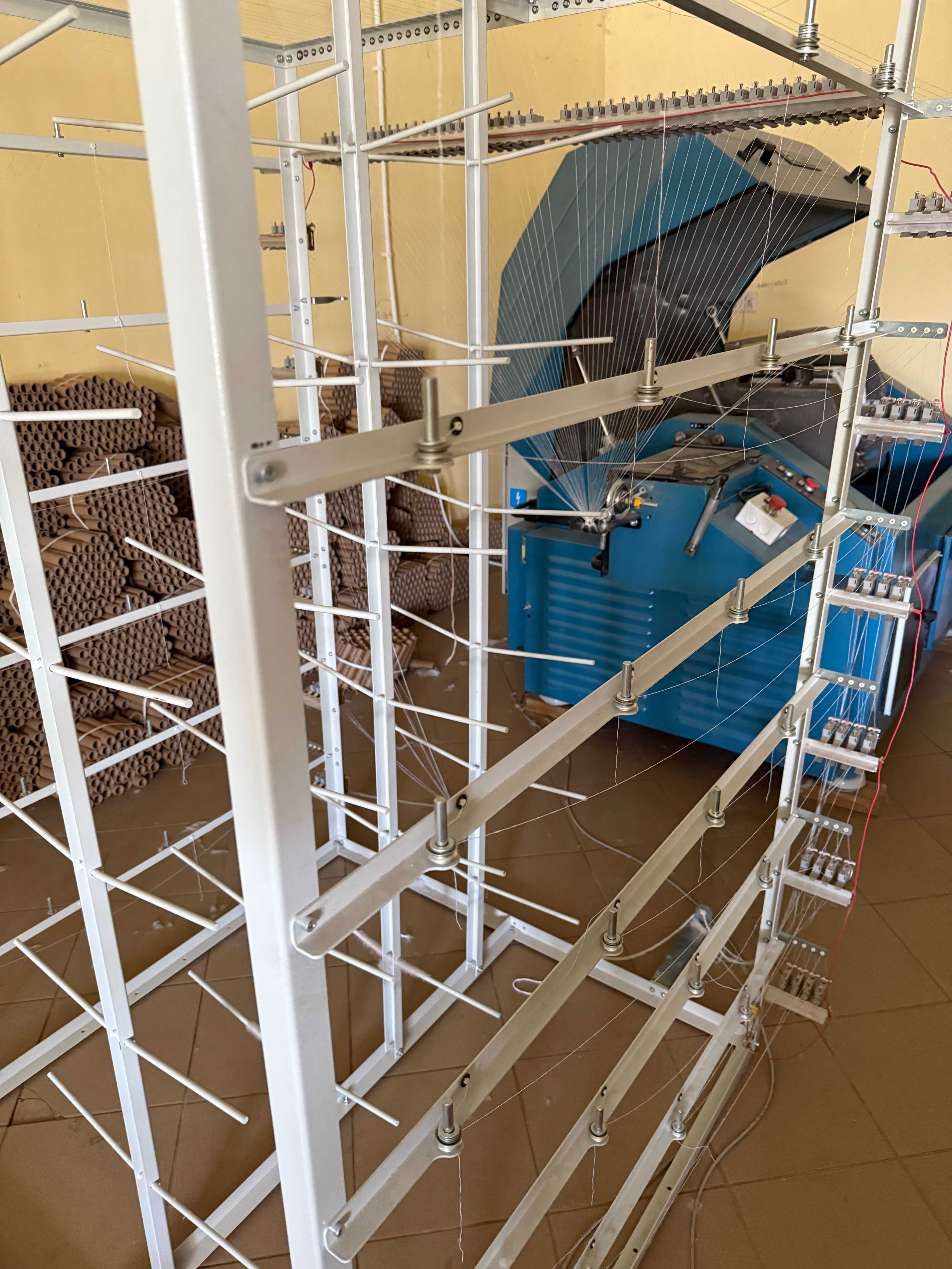 Skręcarka przędzy - string twisting machine (Rope making machine)