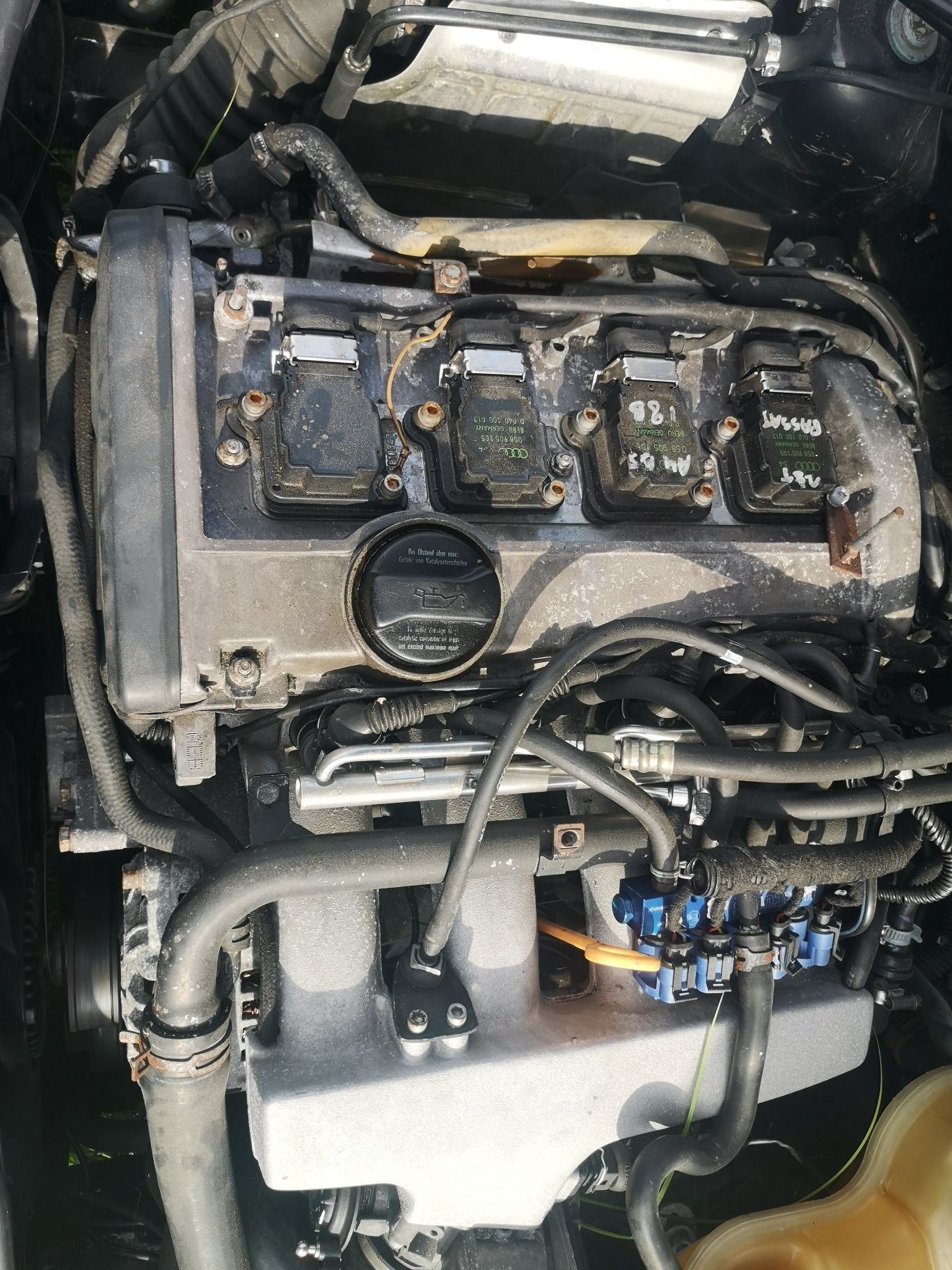 VW Passat b5, audi a4 silnik 1.8t AEB słupek  możliwość odpalenia bdb