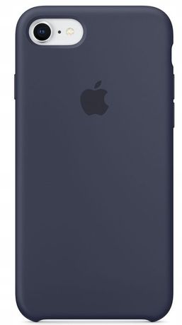 Silikonowe Etui Case APPLE iPhone 7 8 Midnight Blue