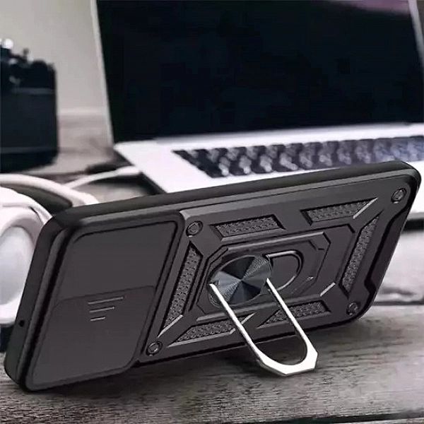 Etui Pancerne OPPO A98/5G Braders CamShield Pro czarne ochrona aparatu