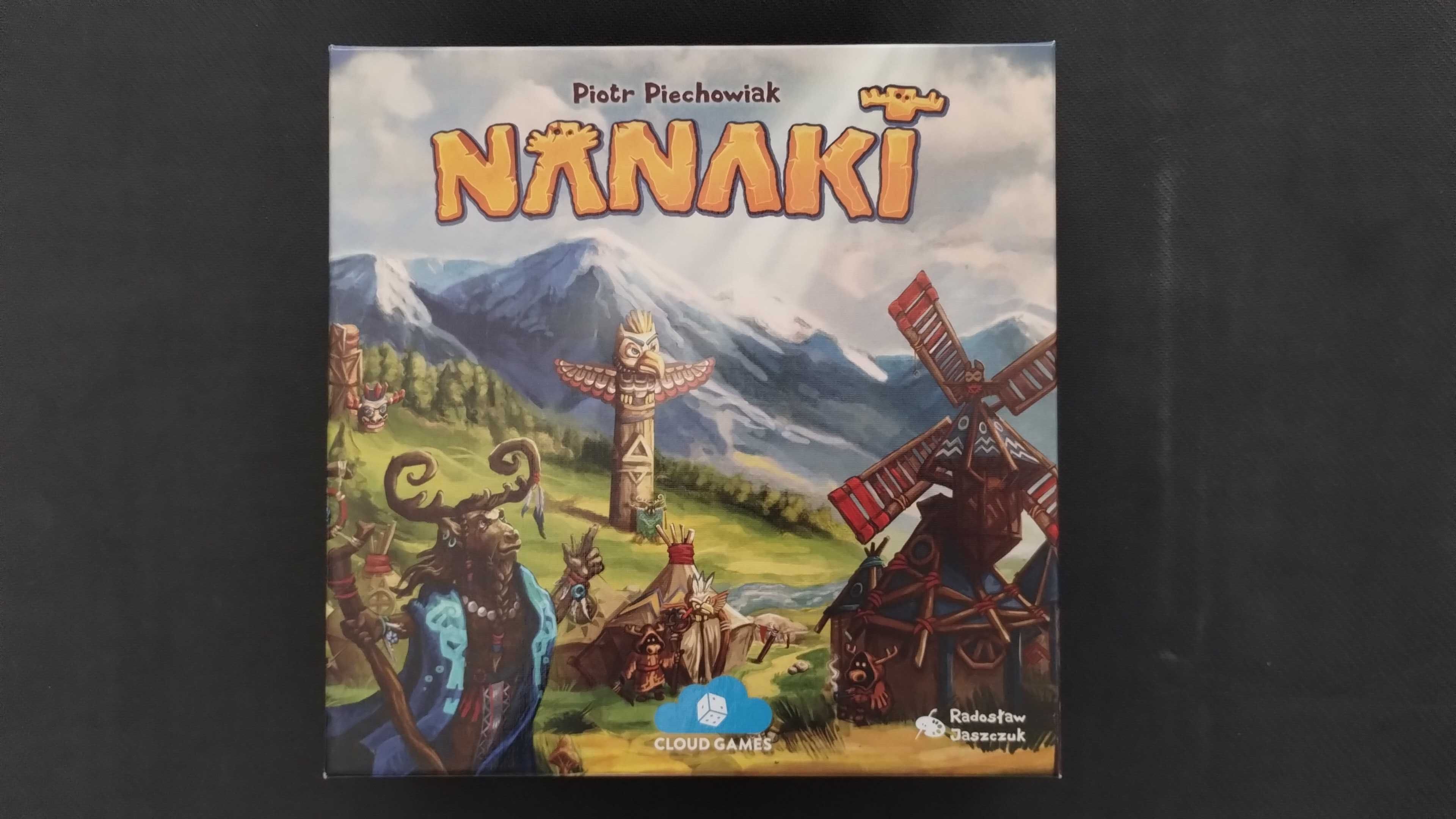 NANAKI Gra Planszowa + MATA, wersja ze wsparcia Stan BDB