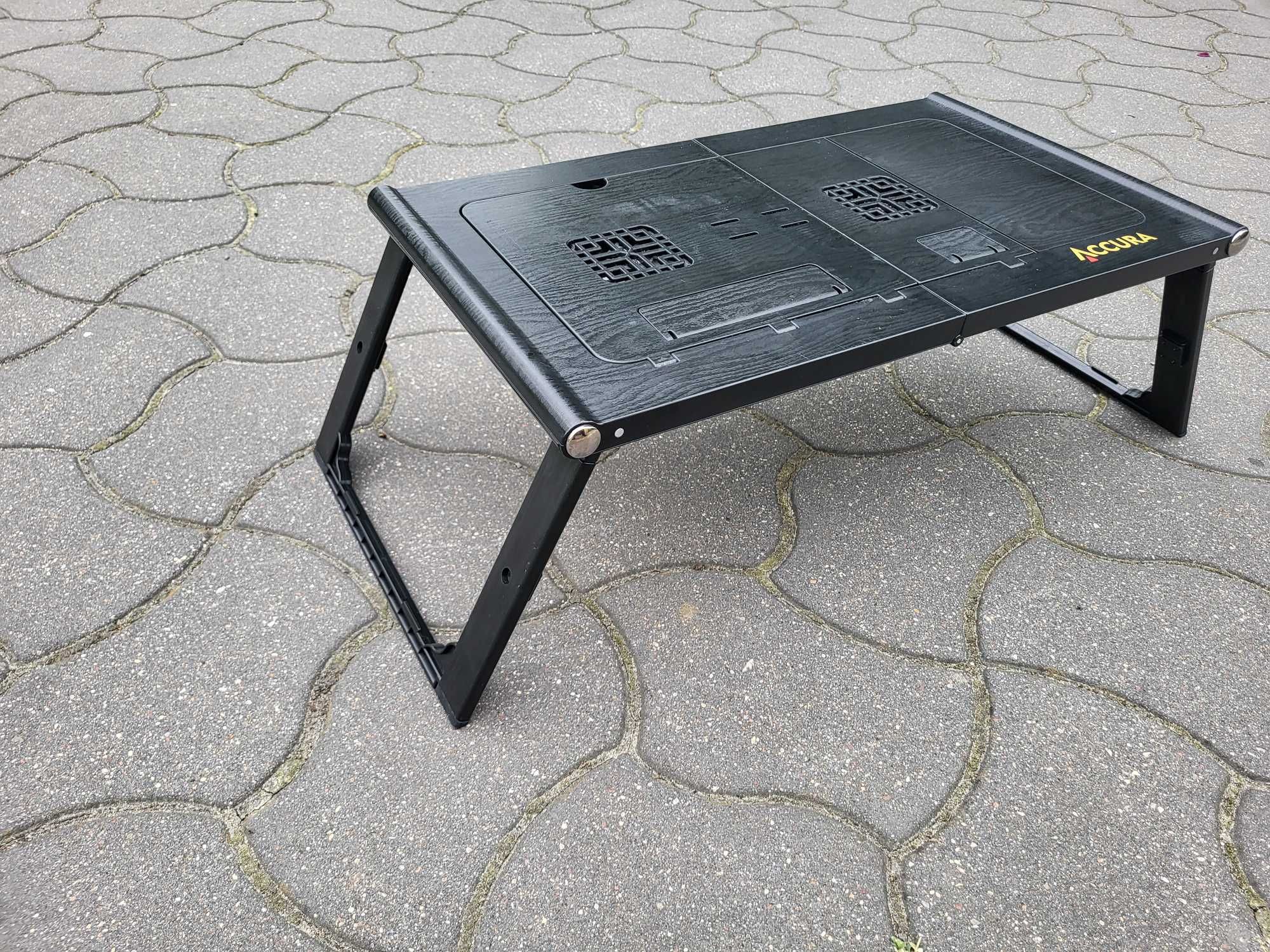 Podstawka pod laptopa Accura z wiatraczkami chłodzona do 19 cali