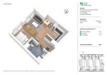 Kawalerka 28 m² z aneksem | Nowe Żerniki | Parter