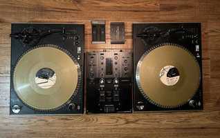 Zestaw DJ - Pioneer DJM 250 Gramofony Phase Serato Monitory - S3