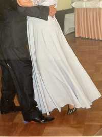 Sukienka wesele, bal roz. 44 - srebrna, szara