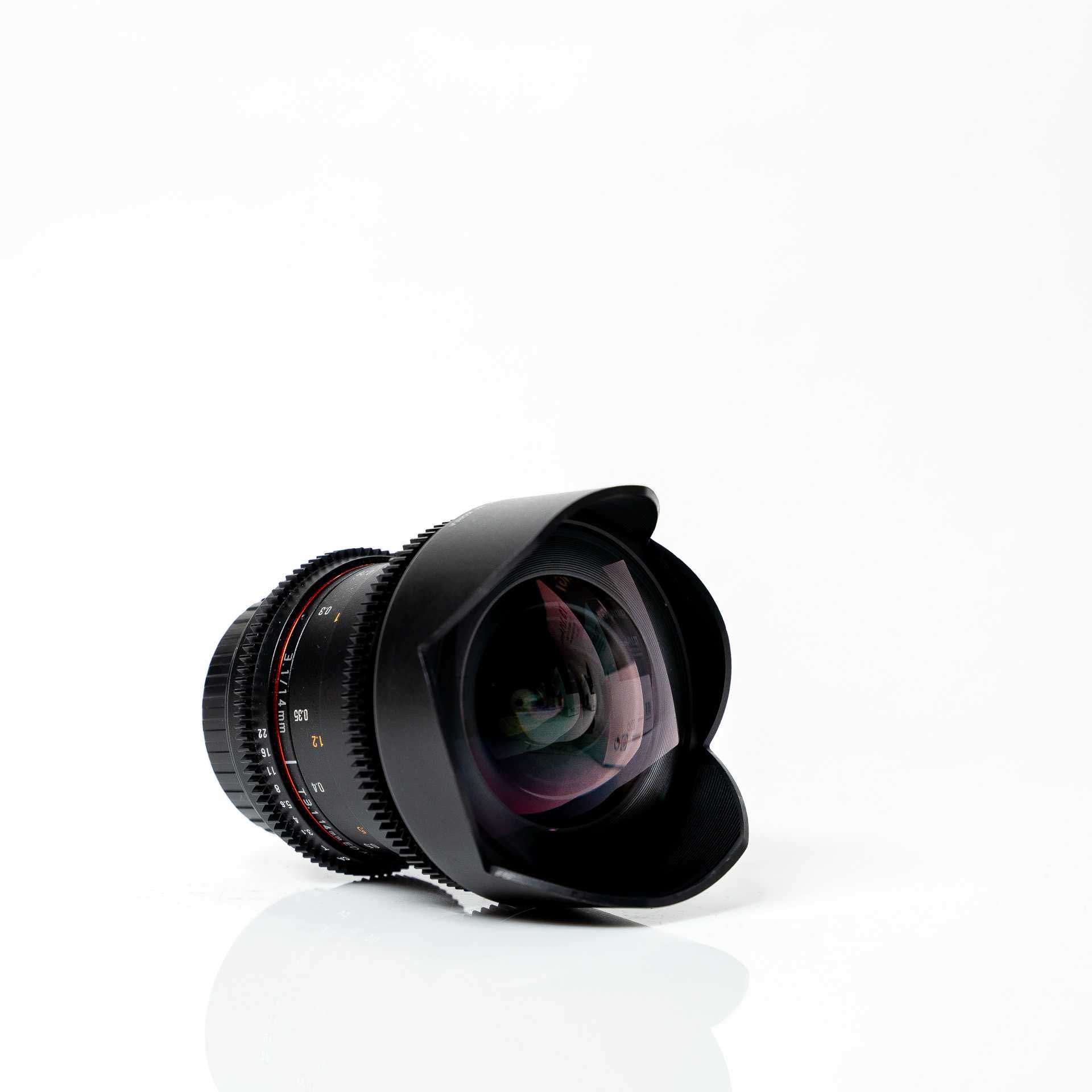 Obiektyw Samyang 14mm T3.1 VDSLR ED AS IF UMC II - leżak magazynowy