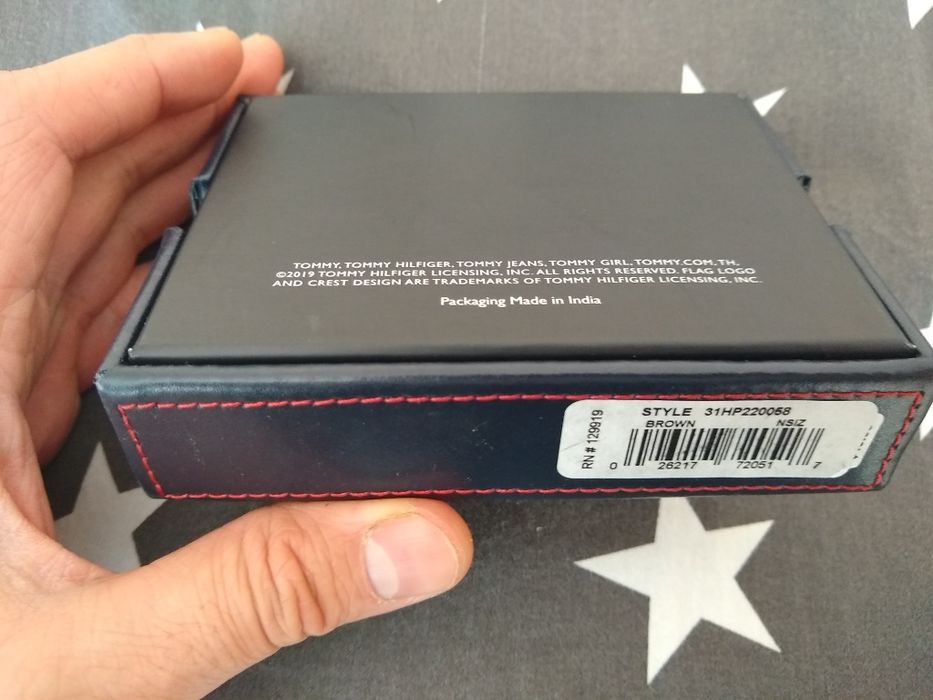 Tommy Hilfiger portfel skórzany nowy 100% oryginał