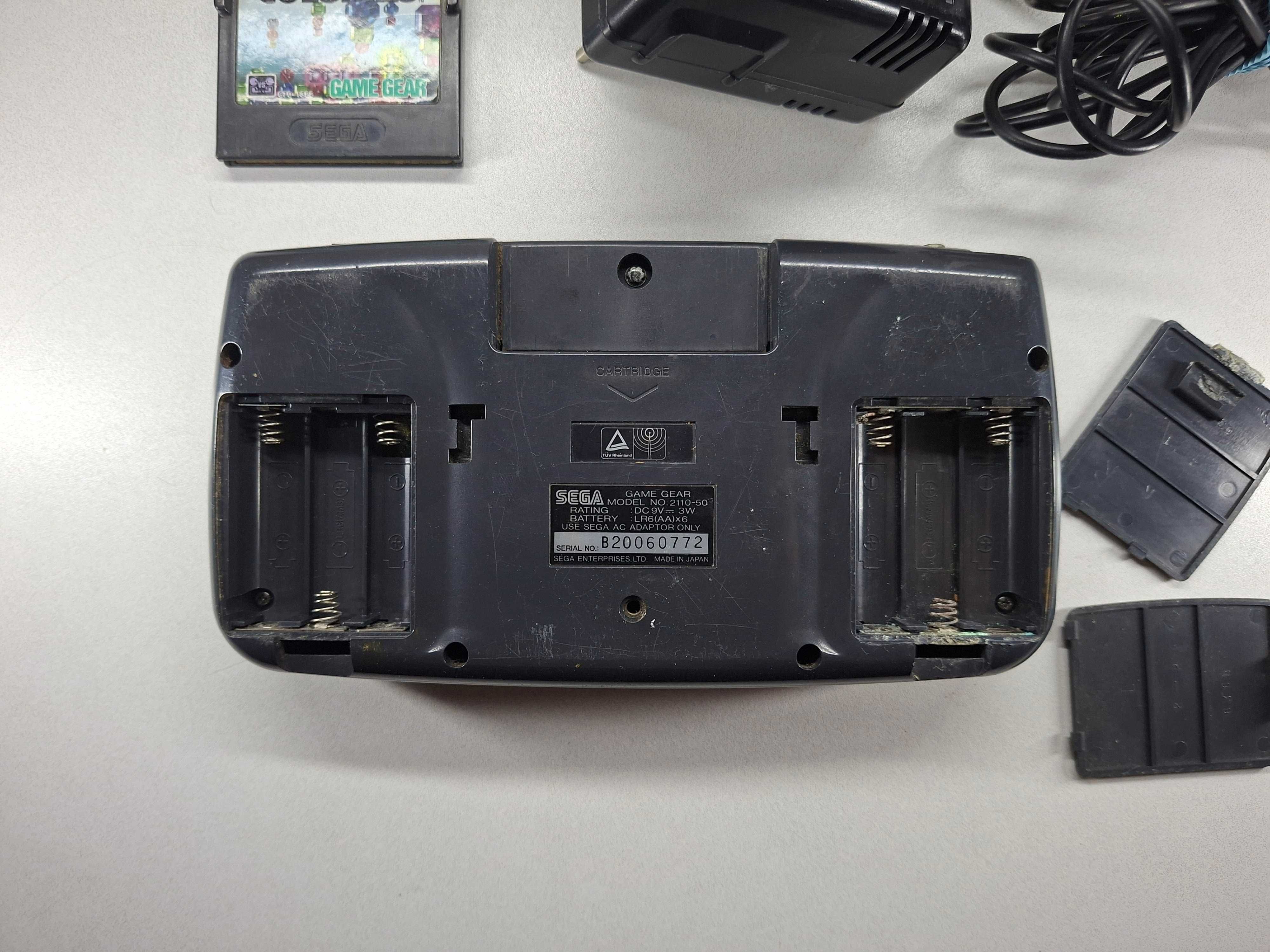 Consola Portátil Sega Game Gear + Columns + Transformador