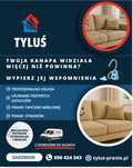 PRANIE tapicerki meblowej, pranie dywanów (z transportem)