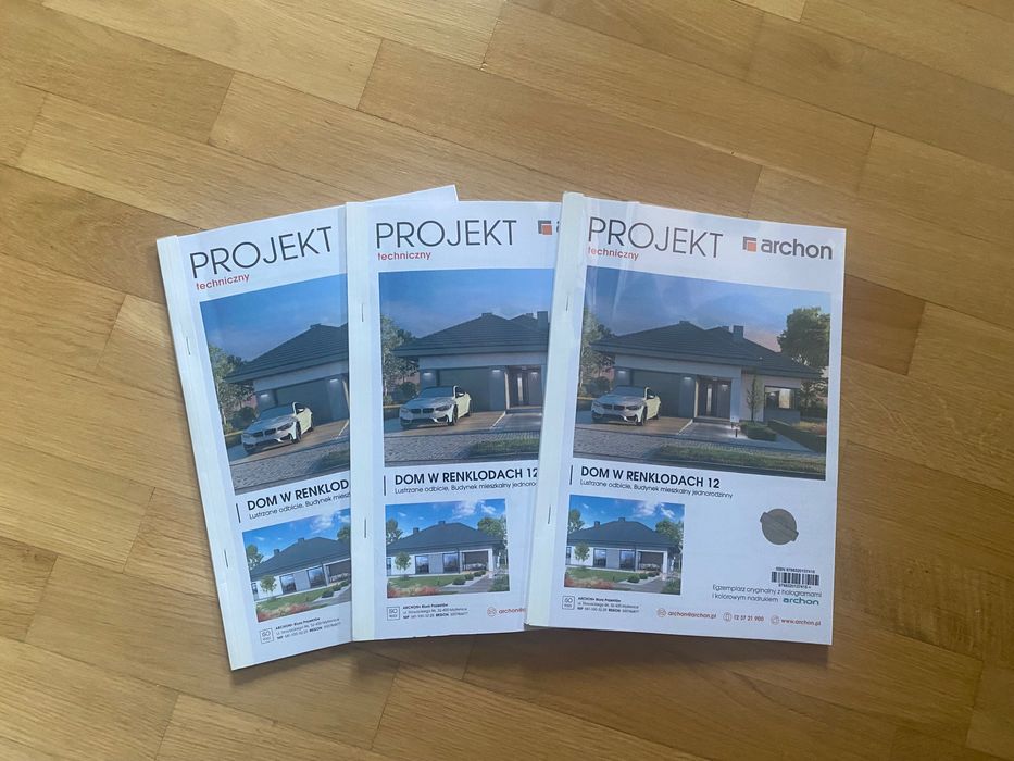 Projekt domu parterowego Renklody 12 Archon