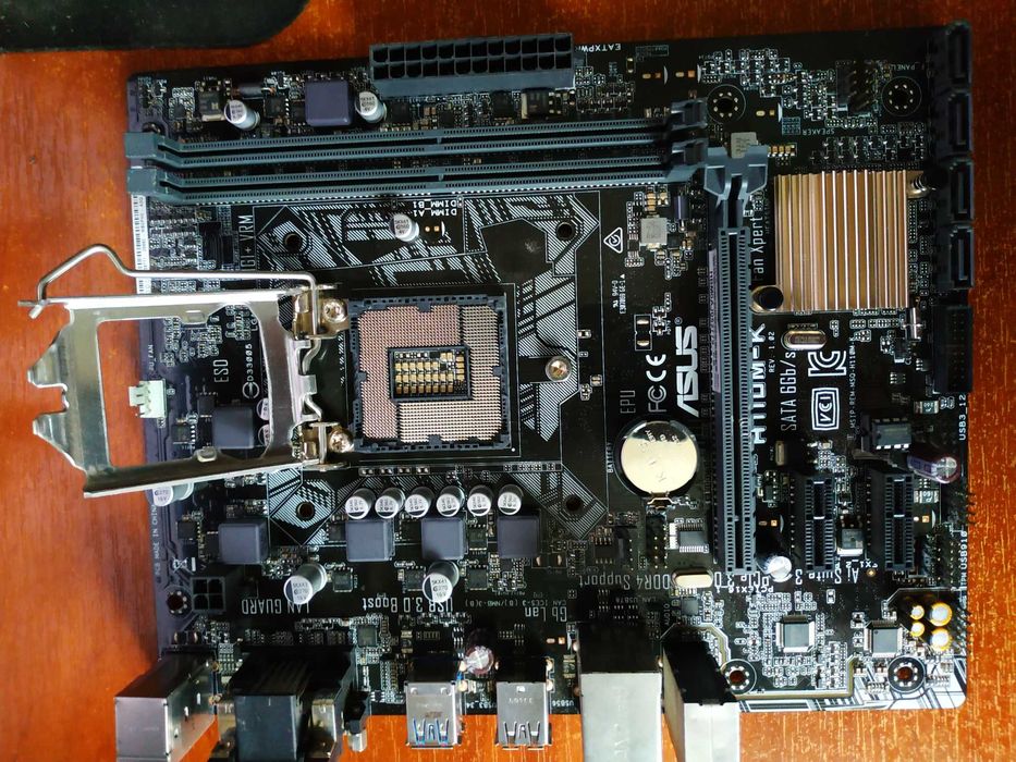 материнская плата ASUS  H110M-К+i5 6500