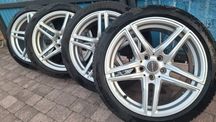 Felgii Borbet XRT 18" 5x112 opony Pirelli P7 Cinturato 225/45/18 2024r