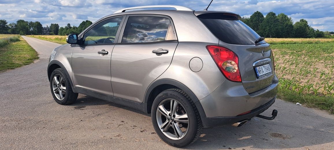 SSANGYONG KORANDO 2.0 Benzyna 2013r SAPHIRE 135 tys km Bezwypadkowy