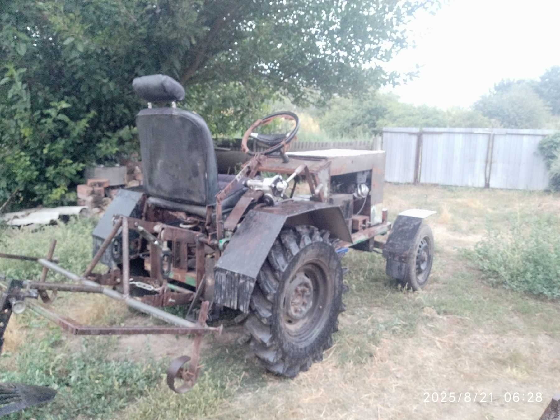 Рама саморобного мінітрактора