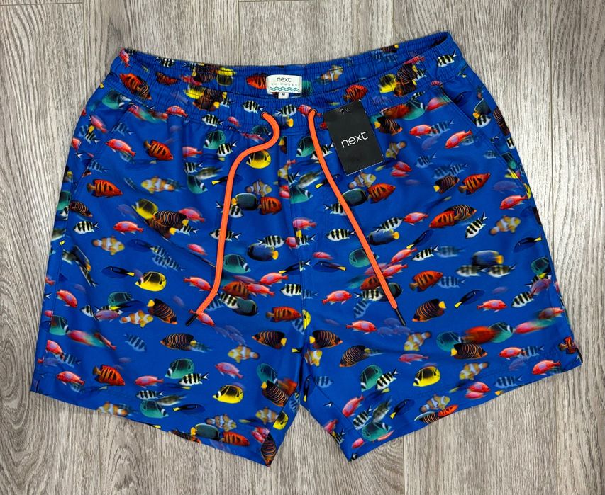Next M 3 Плавательные Мужские шорты m некст плаванья рыбки next риба