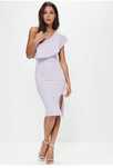 Плаття на одне плече, вечірня сукня, сукня на корпоратив missguided