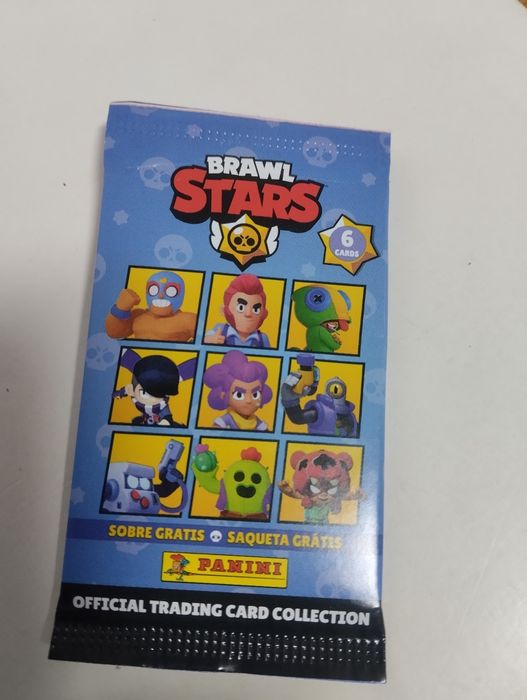 Cartas da Panini Brawl Stars