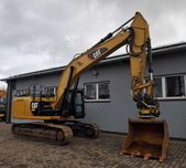 CATERPILLAR 329 EL Oryginał Rototilt ENGCON GPS 3D Centralne Smarowani