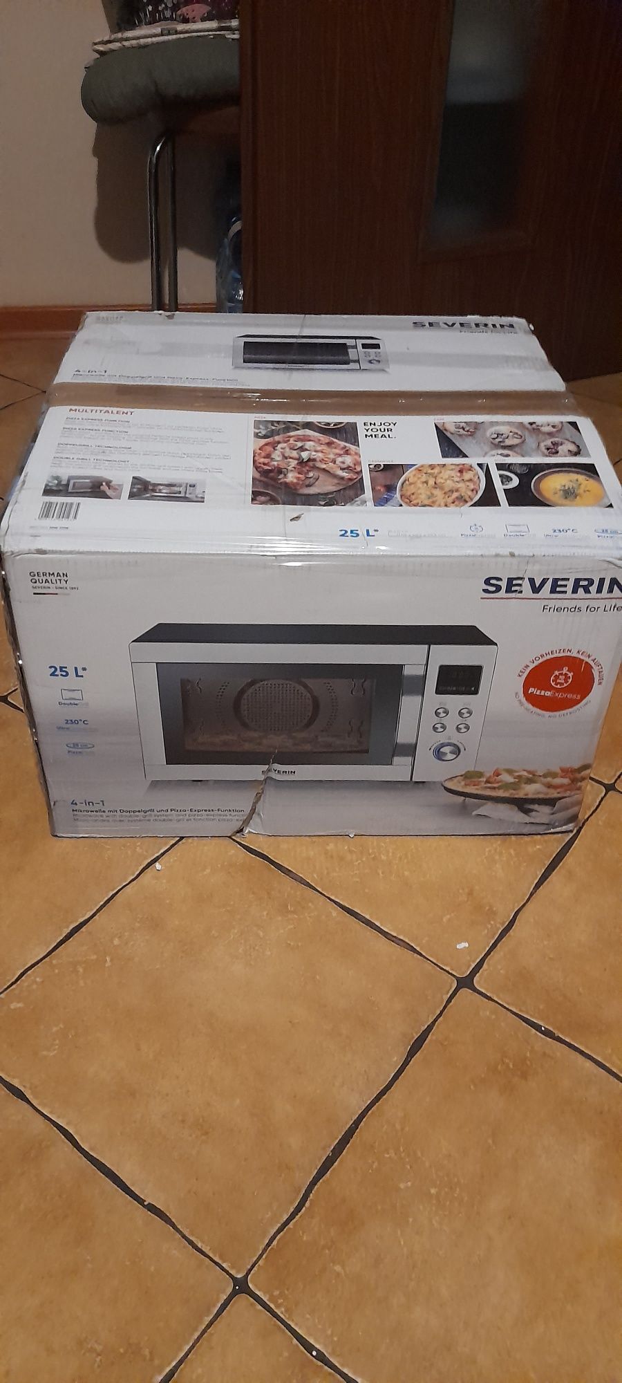 Kuchenka mikrofalowa 25 litrów z grilem Severin