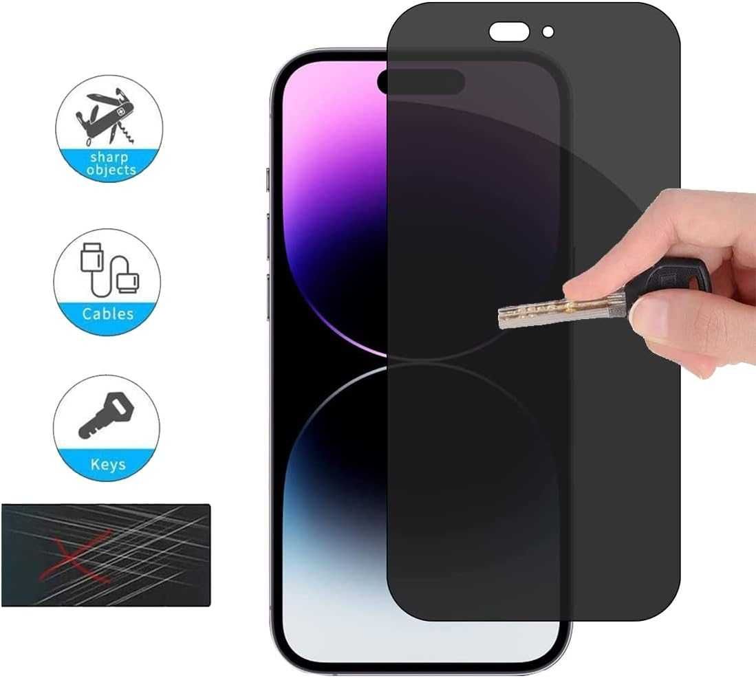 Folii ochronna na ekran ze szkła hartowanego 9H do iPhone 14 Pro Max
