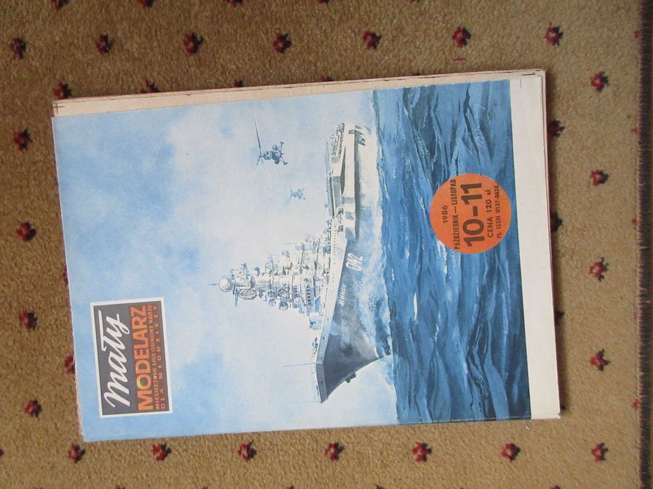 Mały Modelarz 10-11/1986 Krążownik ZOP "MIŃSK"