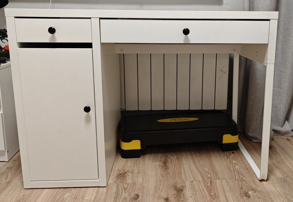 Biurko Micke Ikea białe