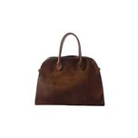 Сумка The Row Soft Margaux 15 Bag in Suede Mocha