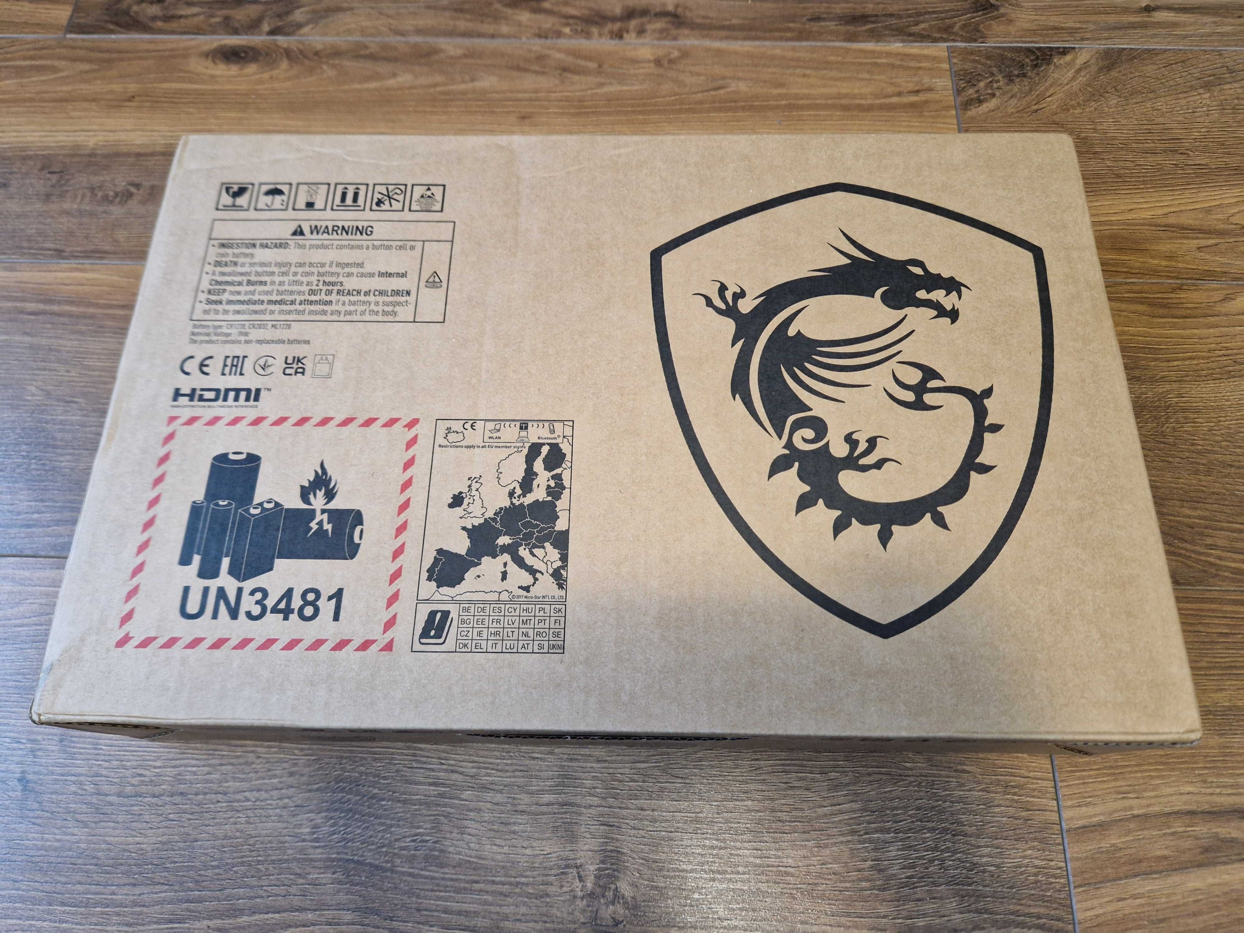 Nowy Laptop Gamingowy MSI SWORD 16 HX B14VFKG, i7, RTX4060, Gwarancja