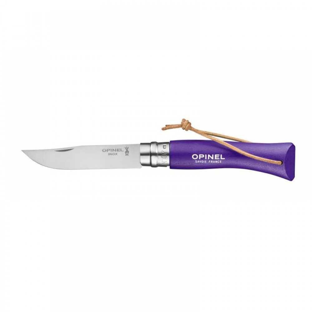 Opinel roxo nº7 c/cordão