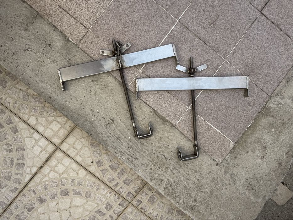 Suporte fixacao escada em Inox