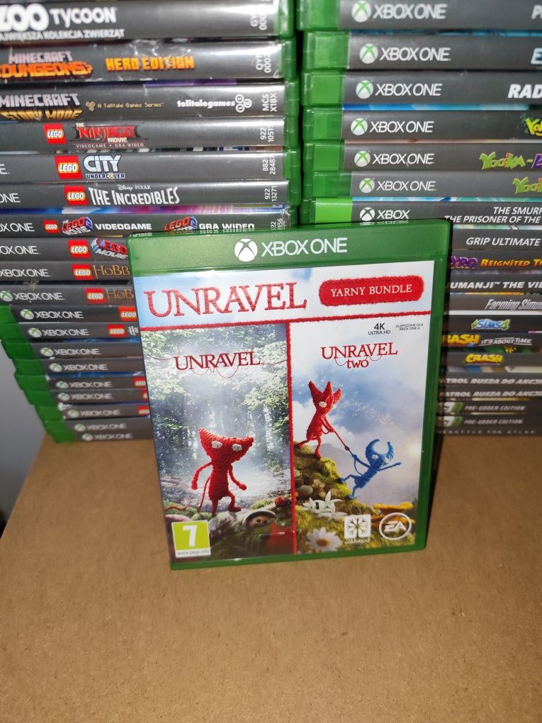 Unravel Yarny bundle Xbox one s x Unravel i Unravel Two Xbox series x